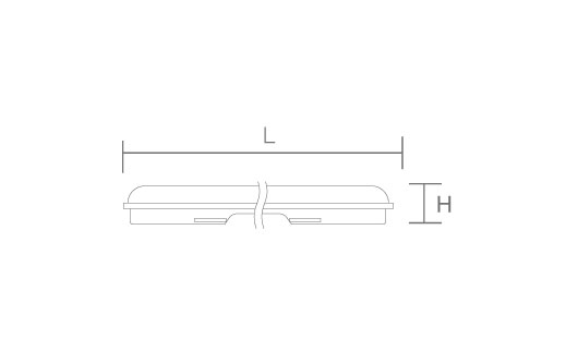 Trident C2 Tri-proof Light Housing Kit