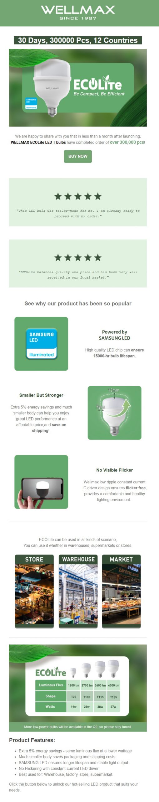 ECOLite LED Bulb