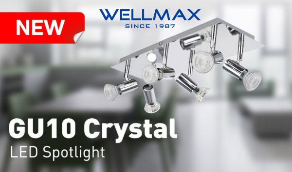 GU10 Crystal LED Spotlight