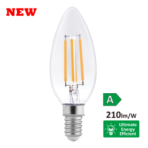 A Class LED Filament Bulb C35/G45/P45
